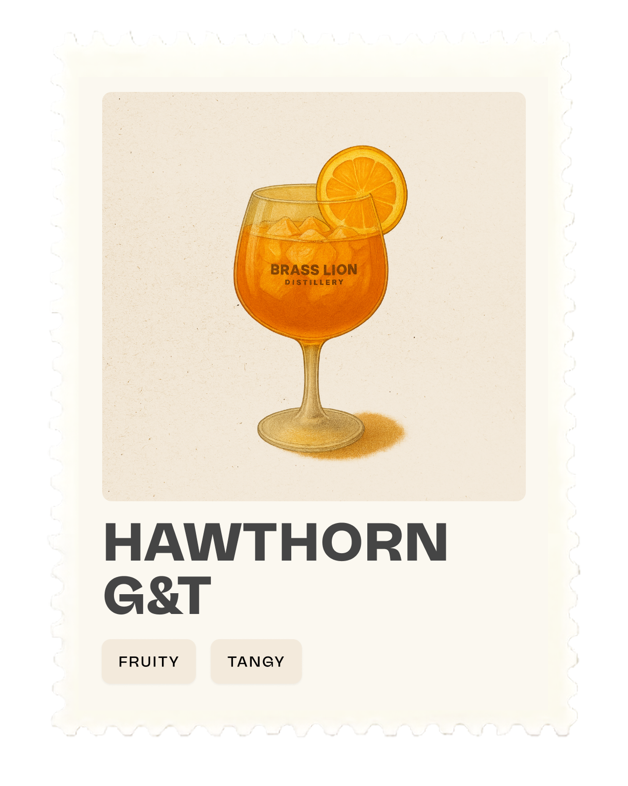 Hawthorn Gin & Tonic