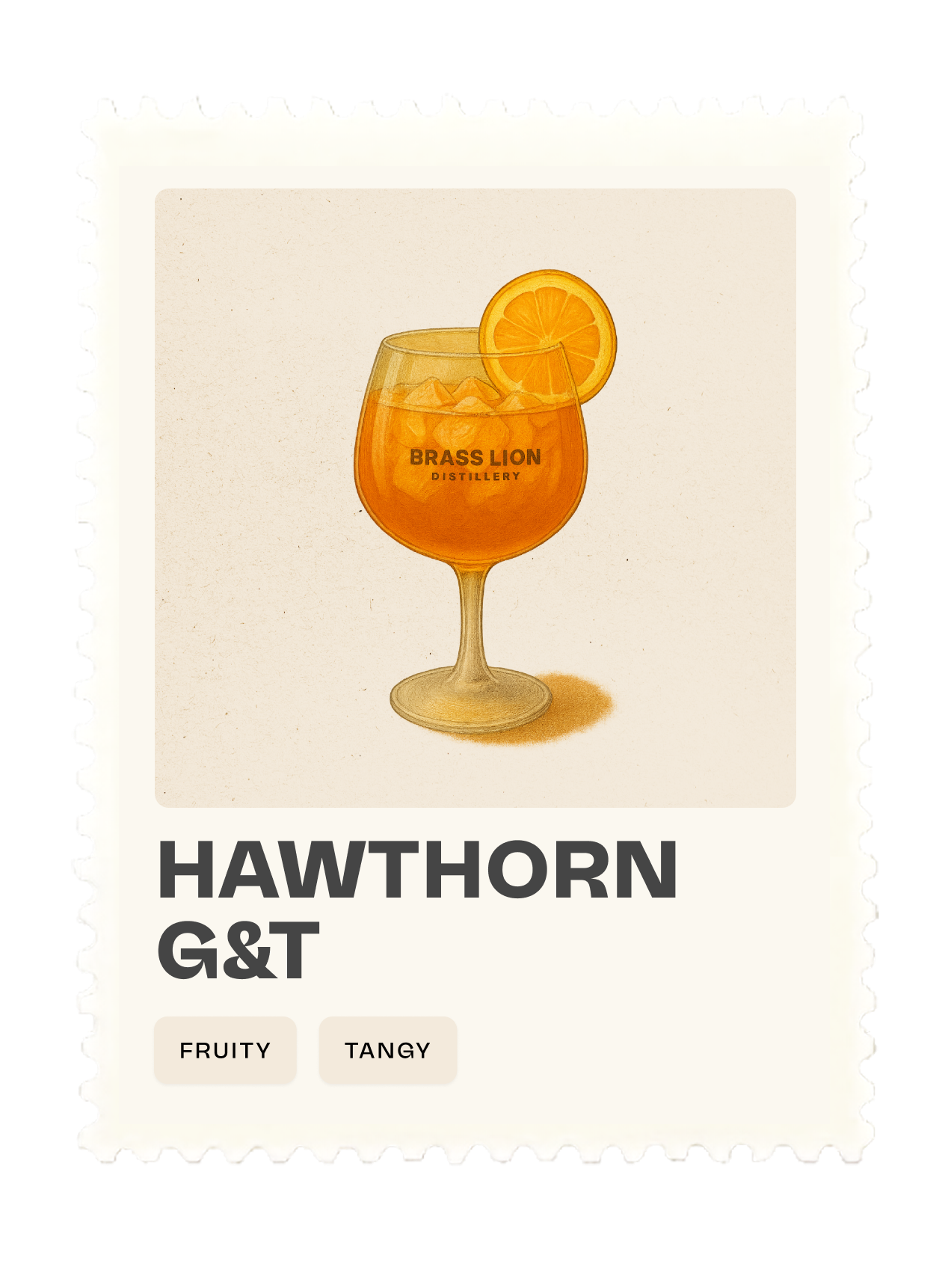 Hawthorn Gin & Tonic