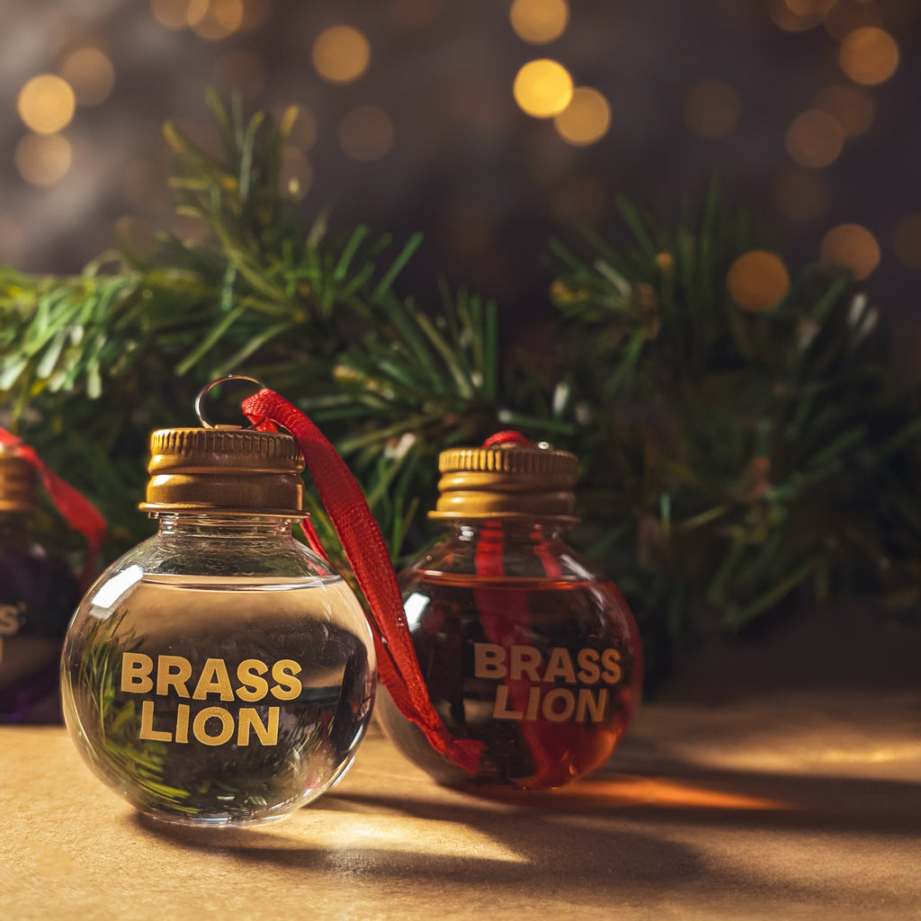 Brass Lion Gin Baubles