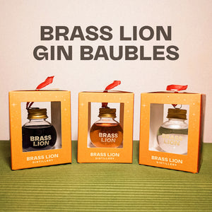 Brass Lion Gin Baubles