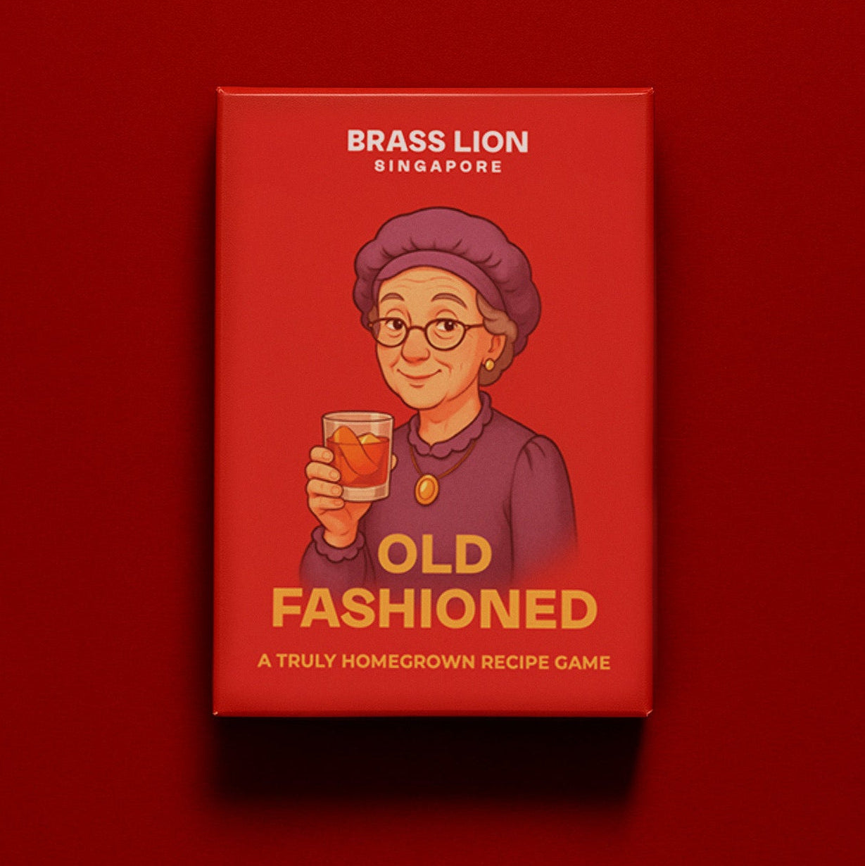 Old Fashioned Recipe Card Game