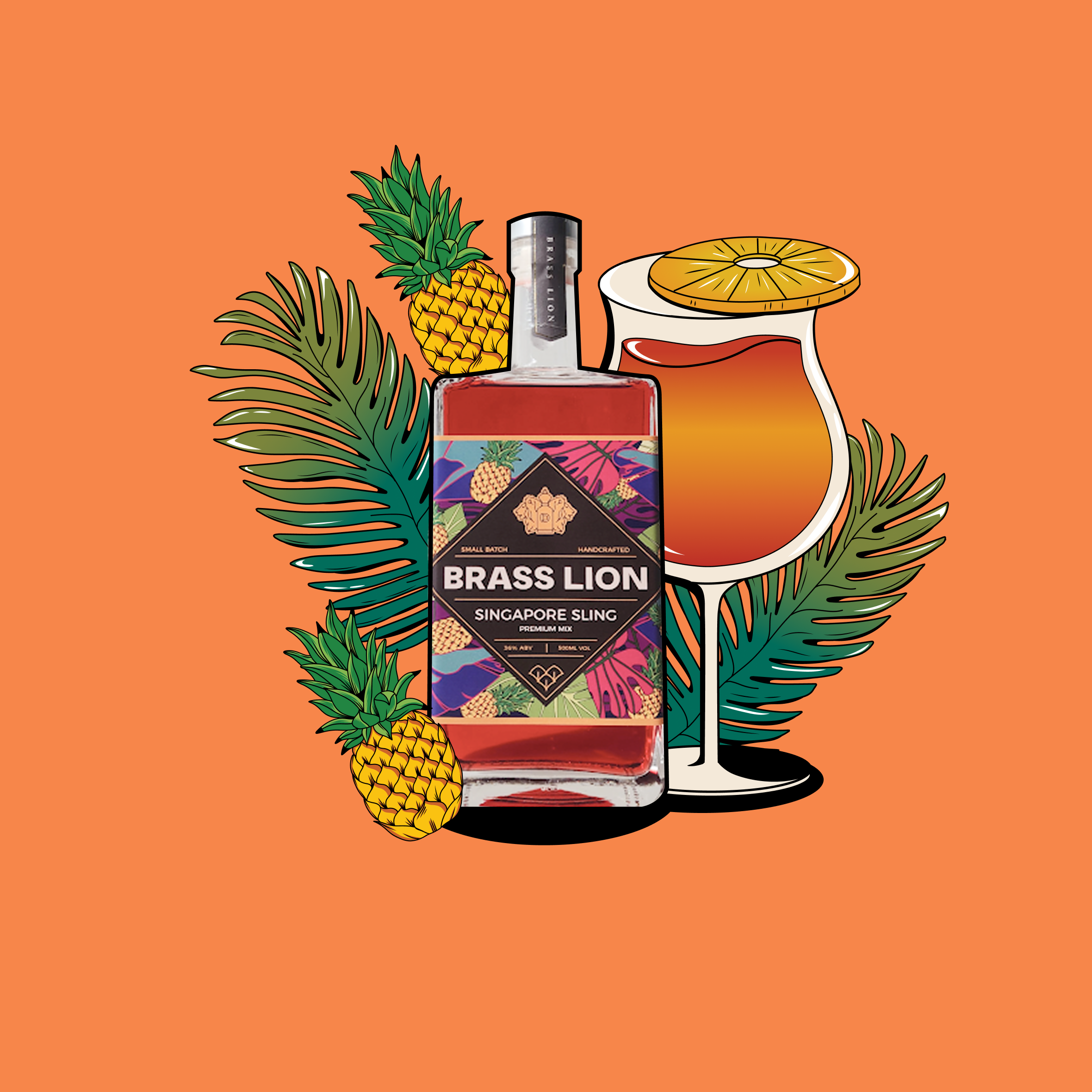 Singapore Sling Premium Mix